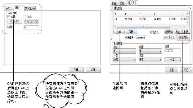 關于三坐標PC掃描方法的基礎設置的詳細介紹(圖2) 關于三坐標PC掃描方法的基礎設置的詳細介紹(圖2)